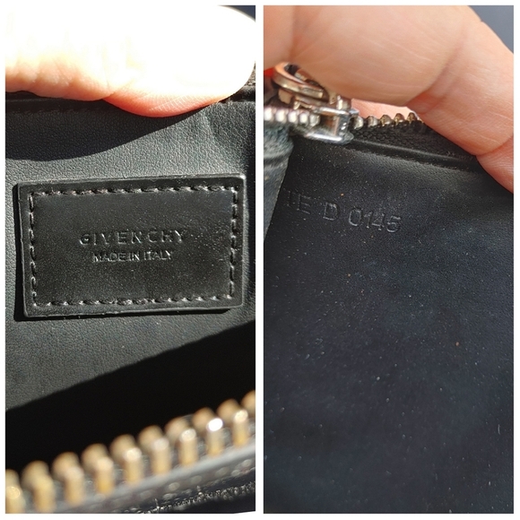 Givenchy Black Leather LOVE Clutch Bag - Picture 7 of 14